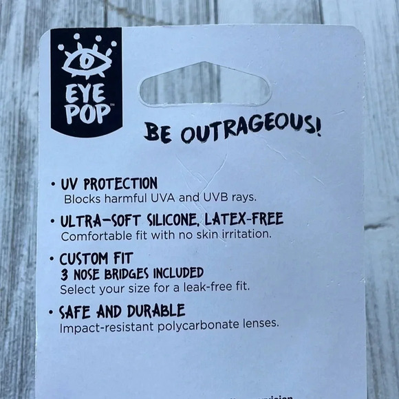 Eye Pop Shark Bite Goggles - Picture 4 of 10